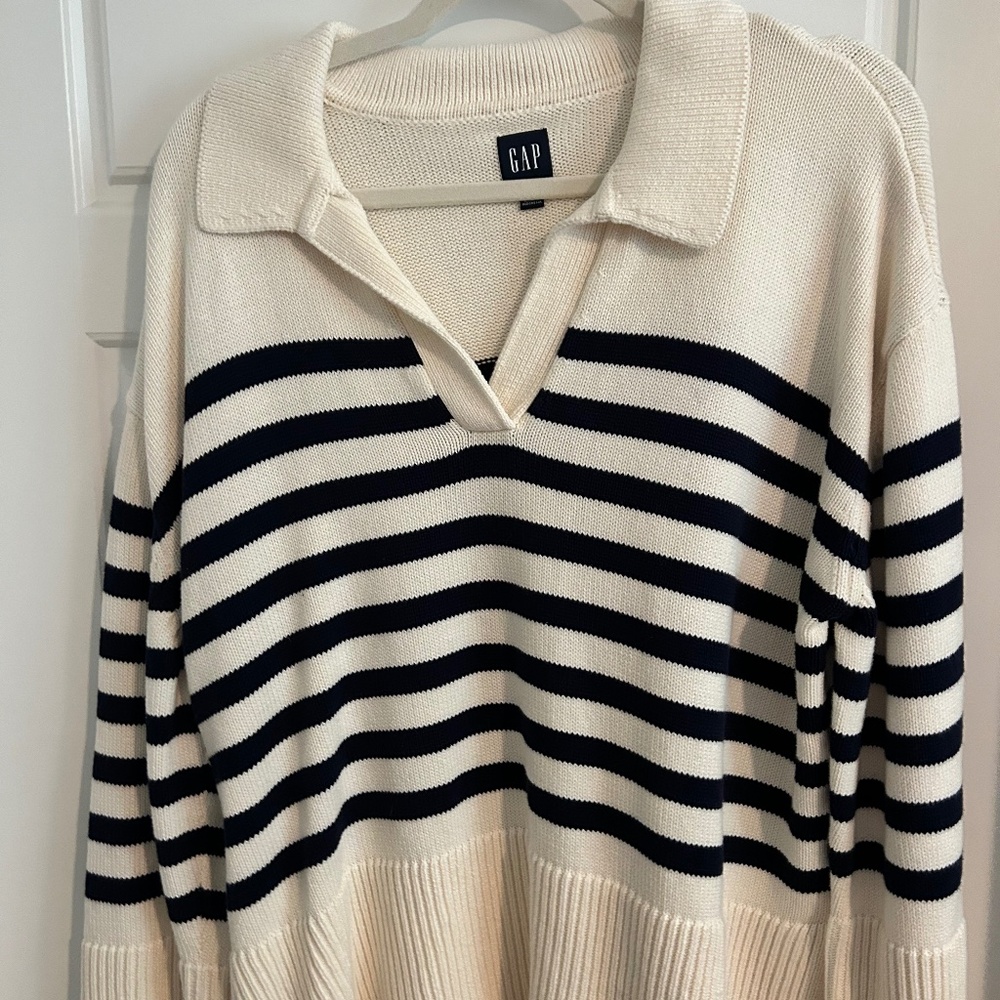 GAP striped sweater